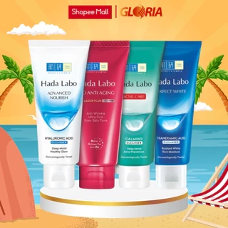 Kem Rửa Mặt Dưỡng Ẩm/ Trắng Da/ Chống Lão Hoá/ Ngừa Mụn Hada Labo 80g