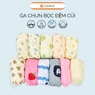 Ga Cũi Cho Bé GOLDCAT GCC Chất Liệu Cotton Mềm Mát Dùng Cho Đệm Dày 5-10cm, Giặt Máy Thoải Mái