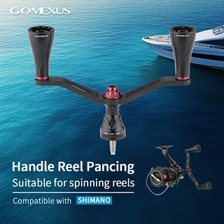 Gomexus tay quay máy câu cá CDH  chất liệu sợi carbon kép cho máy câu cá Shimano Vanford DAIWA Emeraldas AJING tay quay máy đứng 82/98mm  giảm jitter