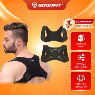 Đai chống gù lưng nam, nữ chính hãng GoodFit đai định hình cơ thể chất liệu bền, thoáng khí GF711P