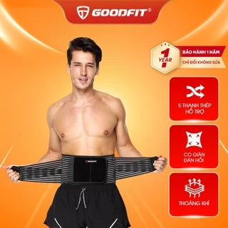 Đai lưng cột sống thoáng khí, có thanh nẹp GoodFit GF725WS