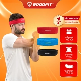 Băng đô thể thao ,rửa mặt, cài tóc GoodFit chất vải cotton mềm mại, thấm hút mồ hôi GF802SB