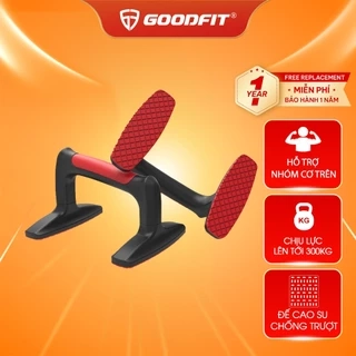 Dụng cụ chống đẩy hít đất tập luyện tại nhà GoodFit để bám chống trượt, chịu lực 300kg GF301PU