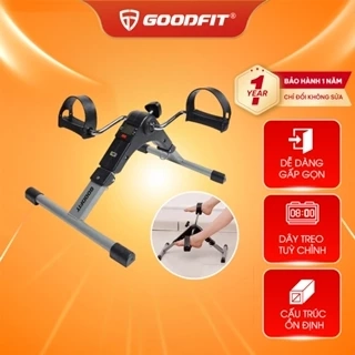 Xe đạp thể thao gấp gọn mini GoodFit tùy chỉnh độ nặng, tập luyện thể dục tại nhà GF002MB