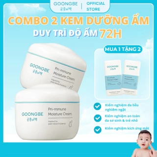 Combo 2 Kem Dưỡng Ẩm Cho Mặt và Body GOONGBE Primmune Moisture Cream