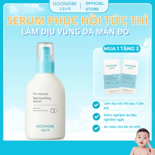 Serum Phục Hồi Làm Dịu Da Kích Ứng GOONGBE Primmune Red Soothing Serum 150ml