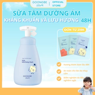 Sữa Tắm Làm Sạch Sâu & Cấp Ẩm Cho Da Bé GOONGBE Kids Mild Body Wash 300ml