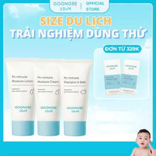 Tổng Hợp Dòng Sữa Tắm Gội, Lotion, Kem Dưỡng Ẩm GOONGBE 30ml
