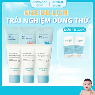 Tổng Hợp Sản Phẩm Dầu Gội, Dầu Xả, Sữa Tắm, Sữa Rửa Mặt GOONGBE Baby & Kids 30ml