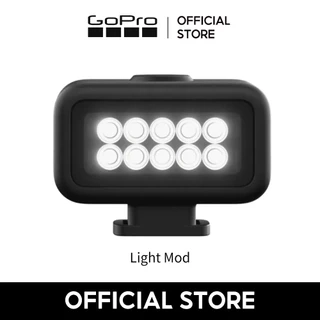 Đèn led GoPro Light Mod chống nước đến 33ft (10m) dành cho HERO13/12/11/10/9 Black
