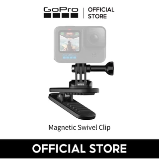 Kẹp GoPro Magnetic Swivel Clip, kẹp vào dây đeo ba lô tương thích với tất cả Camera HERO