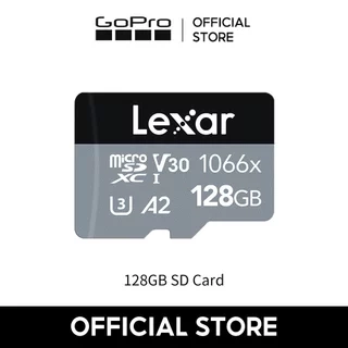 Thẻ nhớ Lexar 64GB 128GB tương thích với GoPro Hero13/12/11/10/9 Black 1066x SDXC V30 UHS-I A2 U3