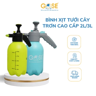 Bình nước tưới cây cảnh 2L/3L GOSE bình phun sương đồ làm vườn cao cấp siêu bền