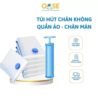 Túi hút chân không quần áo chăn gối tiết kiệm không gian nhỏ gọn tiện dụng
