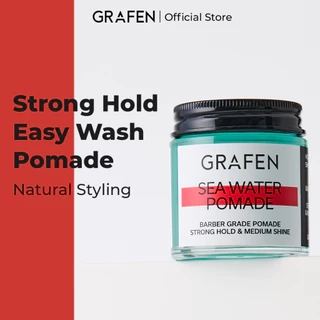 Nước biển Pomade 100g [Bán chạy nhất, Giữ chắc, Mùi nước sâu, Nước biển Jeju 10.000ppm]