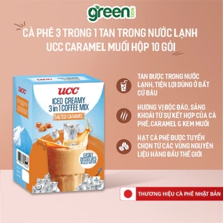 Cà phê hoà tan pha lạnh 3 trong 1 UCC Caramel Muối 250g