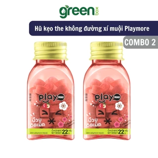 Combo 2 hũ kẹo xí muội Playmore 22g