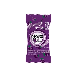 Kẹo dẻo cuộn Playmore vị nho nhật 21g