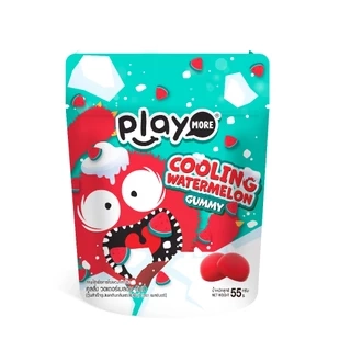 Kẹo dẻo hương Dưa Hấu mát lạnh Playmore 55g