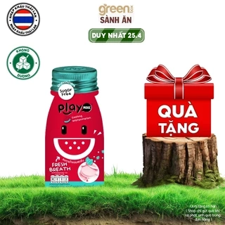 kẹo ngậm the Playmore Thái Lan gói 12g vị dưa hấu