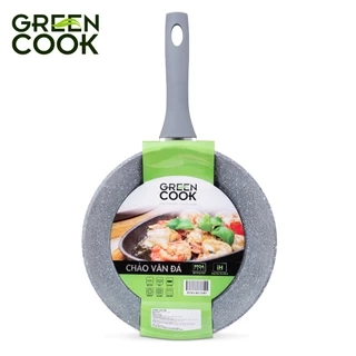 Chảo đáy từ vân đá GCP02 chống dính PFOA free GREEN COOK
