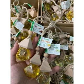 Treo Tinh Dầu Thiên Nhiên AroMazz Treo Xe Tủ Quần Áo Khử Mùi Lọc Không Khí Đuổi Côn Trùng An Toàn10ml
