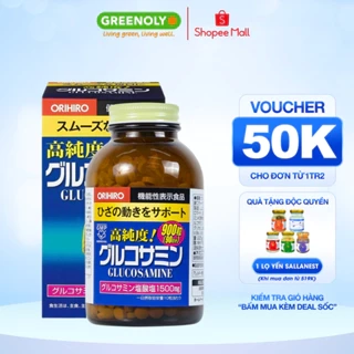 Viên uống bổ sung Glucosamine ORIHIRO Nhật Bản giảm đau xương khớp 900 viên - 950 viên