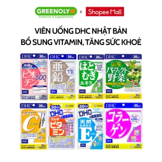Viên uống DHC Nhật Bản bổ sung vitamin, hỗ trợ sức khoẻ, làm đẹp 30 ngày