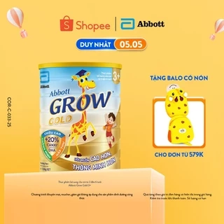 Sữa bột Abbott Grow Gold 3+ 1.7kg/1.6kg