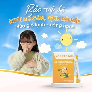 Siro ho Zhealth Kid cho trẻ viêm họng, amidan bổ phế, giảm ho long đờm (10 gói x 10ml)
