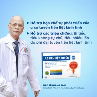 Viên Uống Hỗ Trợ U Xơ Tuyến Tiền Liệt, Tiểu Khó, Tiều Đêm, Tiểu Nhiều Lần ở nam giới - Zlove