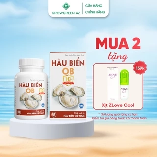 Viên Uống Bổ Thận Hàu Biển Tăng Sinh Lý Nam Hỗ Trợ Sức Khỏe Nam Giới Oyster (Hộp 30v)