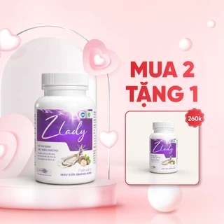 Viên uống nội tiết tố nữ estrogen Zlady hỗ trợ làm đẹp da( hộp 30 viên)