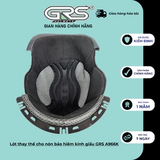 Lót thay thế cho nón bảo hiểm kính giấu GRS A966K – Lót chính hãng