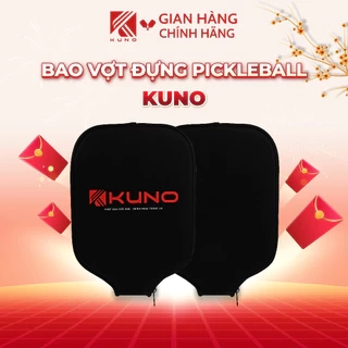 Bao Đựng Vợt Pickleball KUNO, Túi Đựng Bảo Vệ Mặt Vợt Chống Sốc, Trầy Xước, Khóa Zip 3 Lớp Polyurethane Cao Cấp