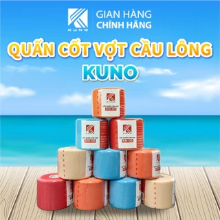 Quấn Cốt Vợt Cầu Lông KUNO, Thấm Hút Mồ Hôi, Mỏng Mềm Mại, Gia Tăng Độ Êm, Thoáng Khí