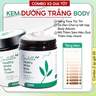 2 Kem Body Rau Má (Size Vừa) Dưỡng Trắng Toàn Thân, Cấp Ẩm Sâu, Thẩm Thấu Nhanh, Không Nhờn Rít GUO