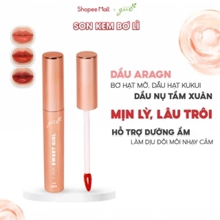 Son Kem Bơ Lì Bền màu 8H, Làm Mờ Rãnh Môi GUO 5g