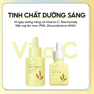 Serum Dưỡng Trắng Mờ Thâm Cho Bà Bầu Tinh Chất Vitamin C+ Niacinamide Thu Nhỏ Lỗ Chân Lông GUO 30ml