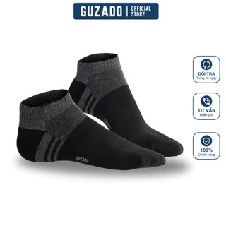 Tất nam cổ ngắn GUZADO Mềm Mịn,Co Giãn Tốt,Kháng Khuẩn Cực Tốt RSP