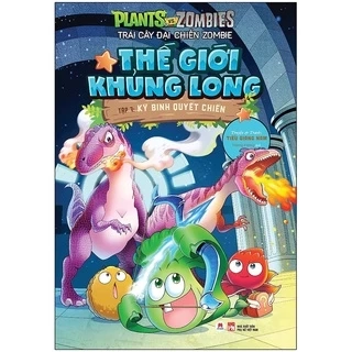 Sách - Trái Cây Đại Chiến Zombie - Thế Giới Khủng Long - Tập 9: Trên Đảo Khủng Long (Tái Bản) (HH)