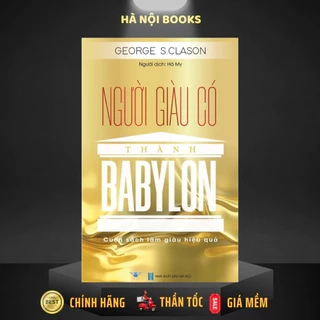 Sách Người giàu có nhất thành Babylon George S.Clason tái bản- THBooks