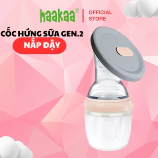 Combo Cốc hứng sữa silicone Gen.3 160/250ml và Nắp đậy Haakaa