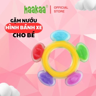 Gặm Nướu Cho Bé Hình Bánh Xe Haakaa, New Zealand. Chất Liệu Silicone Cao Cấp, Chứng Nhận An Toàn FDA
