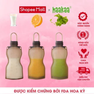 Túi trữ sữa silicone cho bé Haakaa, Dung tích 260ml