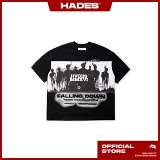 ÁO THUN UNISEX HADES FALLING DOWN TEE 100% COTTON - HADES BRAND CHÍNH HÃNG