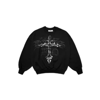 HADES Ritual Black Sweatshỉrt - HADES Brand chính hãng Áo dài tay nỉ unisex