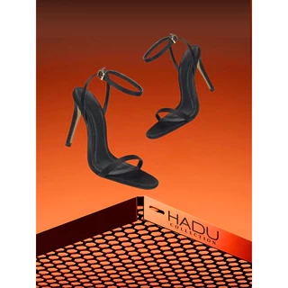 Giày Cao Gót 9P Sandal Quai Mảnh HADU G931 Chất Da PU Cao Cấp Sườn 4 Lớp Vững Chắc BH 12 Tháng