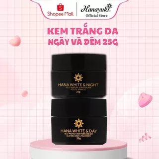 Kem Dưỡng Trắng Da Ngày & Đêm Hanayuki Chính Hãng