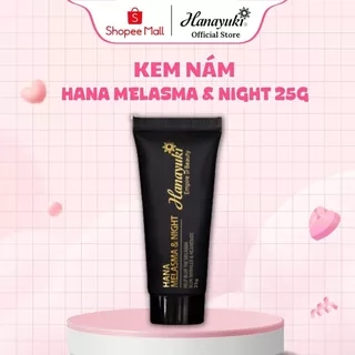 Kem Nám Dưỡng Ẩm Da Mặt - Kem Dưỡng Trắng Da Hanayuki Chính Hãng 15g